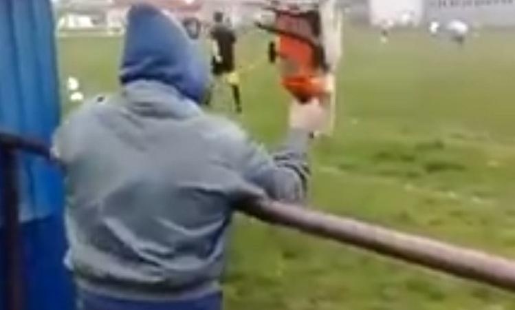 Σχιζοφρενής… οπαδός με το πριόνι!