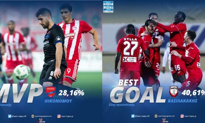 Super League: Σε Πλατεία και Ξάνθη τα βραβεία