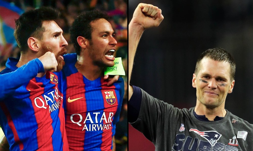 Patriots και «Μπάρτσα» μαζί!