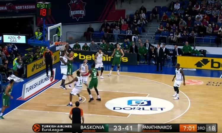 Euroleague: Δύο «πράσινοι» και ένας «ερυθρόλευκος» στο Top 10