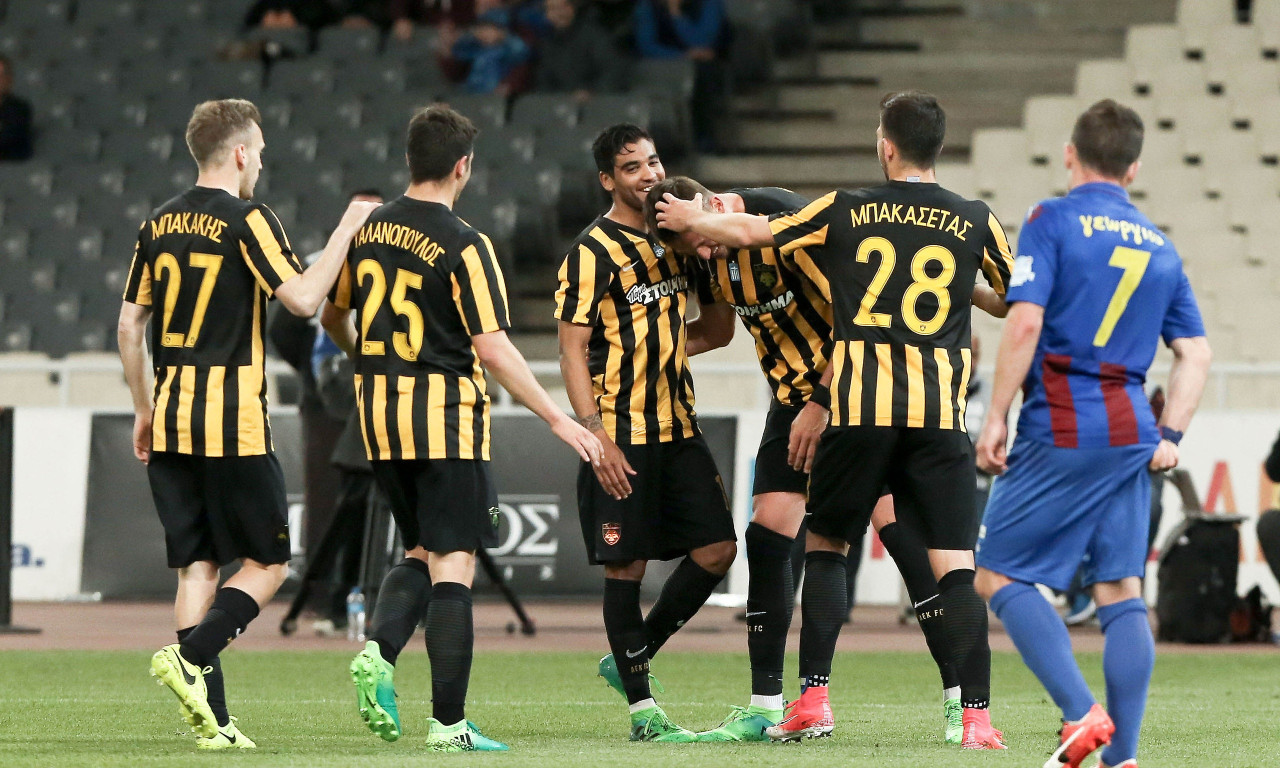 ΑΕΚ-Κέρκυρα 5-0: Πεντάρα αφιερωμένη στον Λαμπρόπουλο