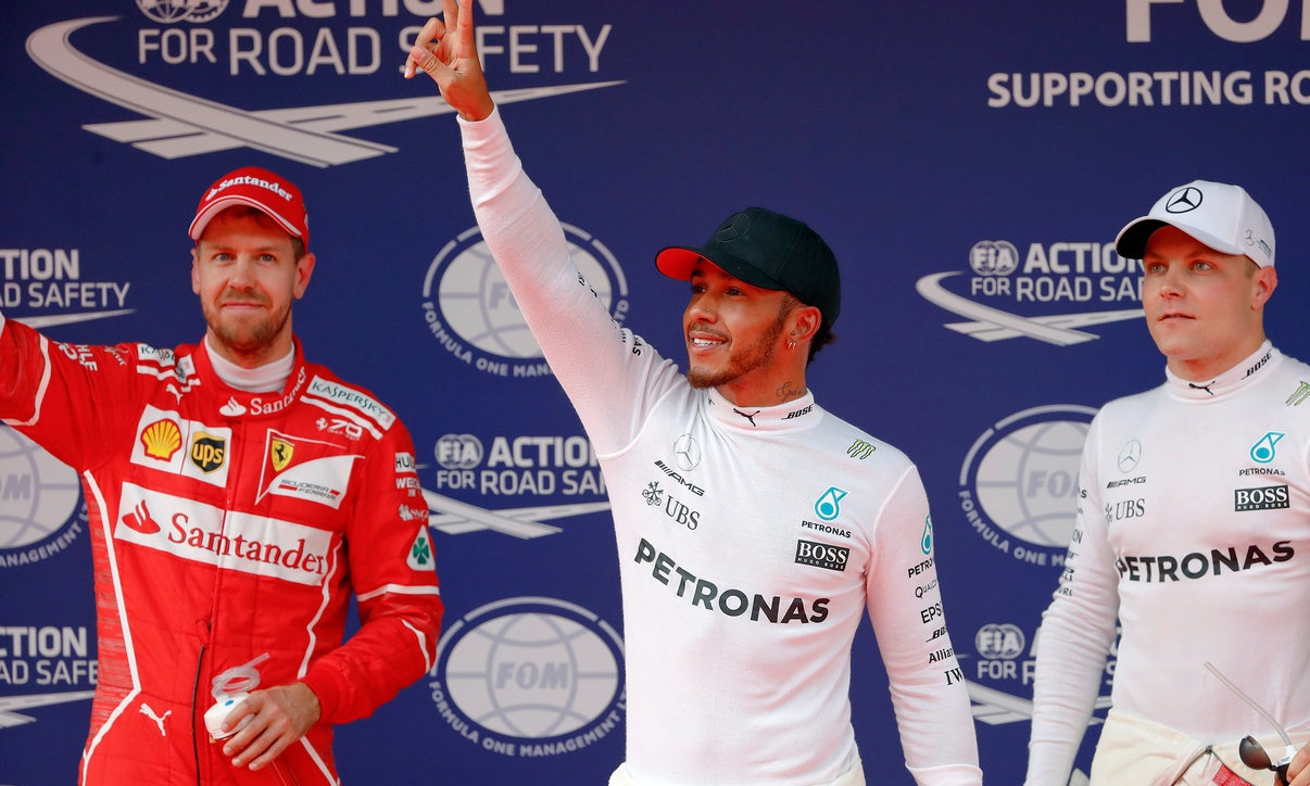 Ο Χάμιλτον την pole position και «έπιασε» Σένα και Σουμάχερ