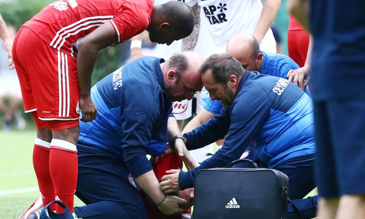 Ολυμπιακός: Καρέ-καρέ ο τραυματισμός του Ρέτσου