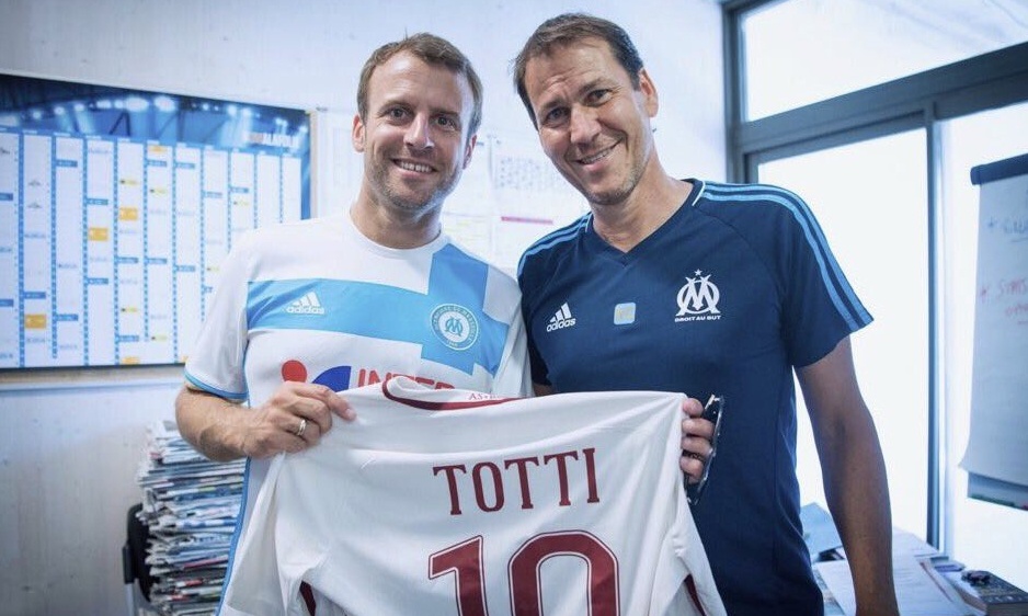 Προπονήθηκε με την Μαρσέιγ ο Μακρόν