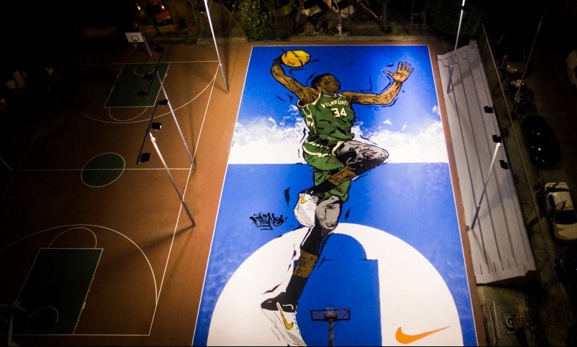 Ντροπή και Αίσχος: Χάλασαν το γκράφιτι του Αντετοκούνμπο στα Σεπόλια