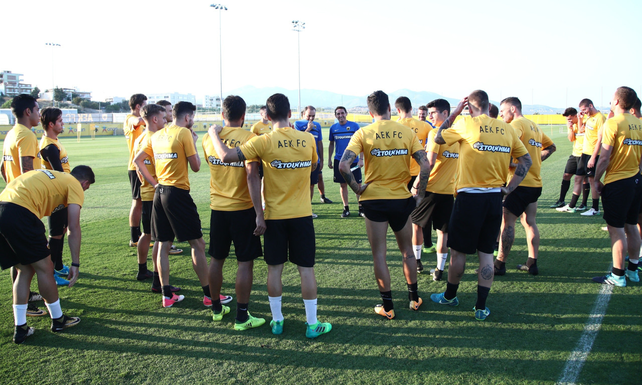 ΑΕΚ: Με «Λύμπε» η προπόνηση στα Σπάτα (photos)
