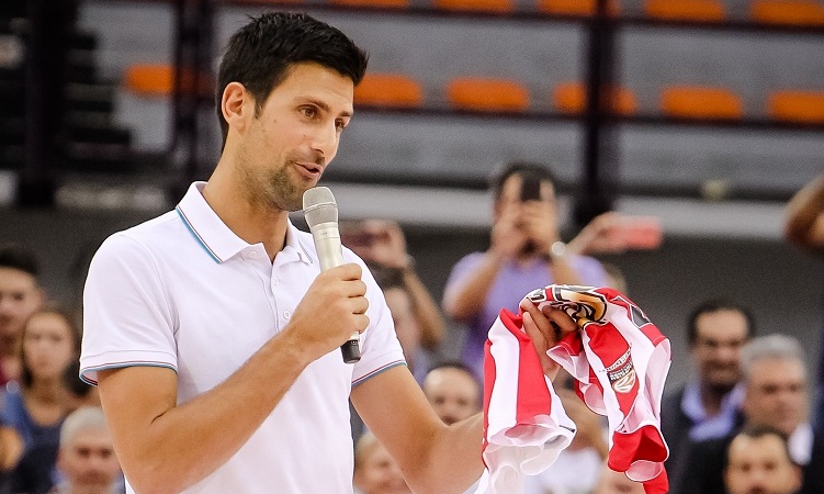 Ο Τζοκοβιτς πήρε τη φανέλα με το «7» και μίλησε στα... ελληνικά