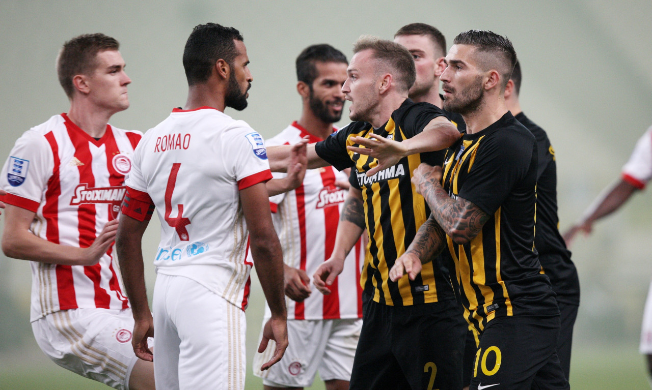 ΑΕΚ-Ολυμπιακό 3-2: Οι στιγμές έντασης στο ντέρμπι (pics)