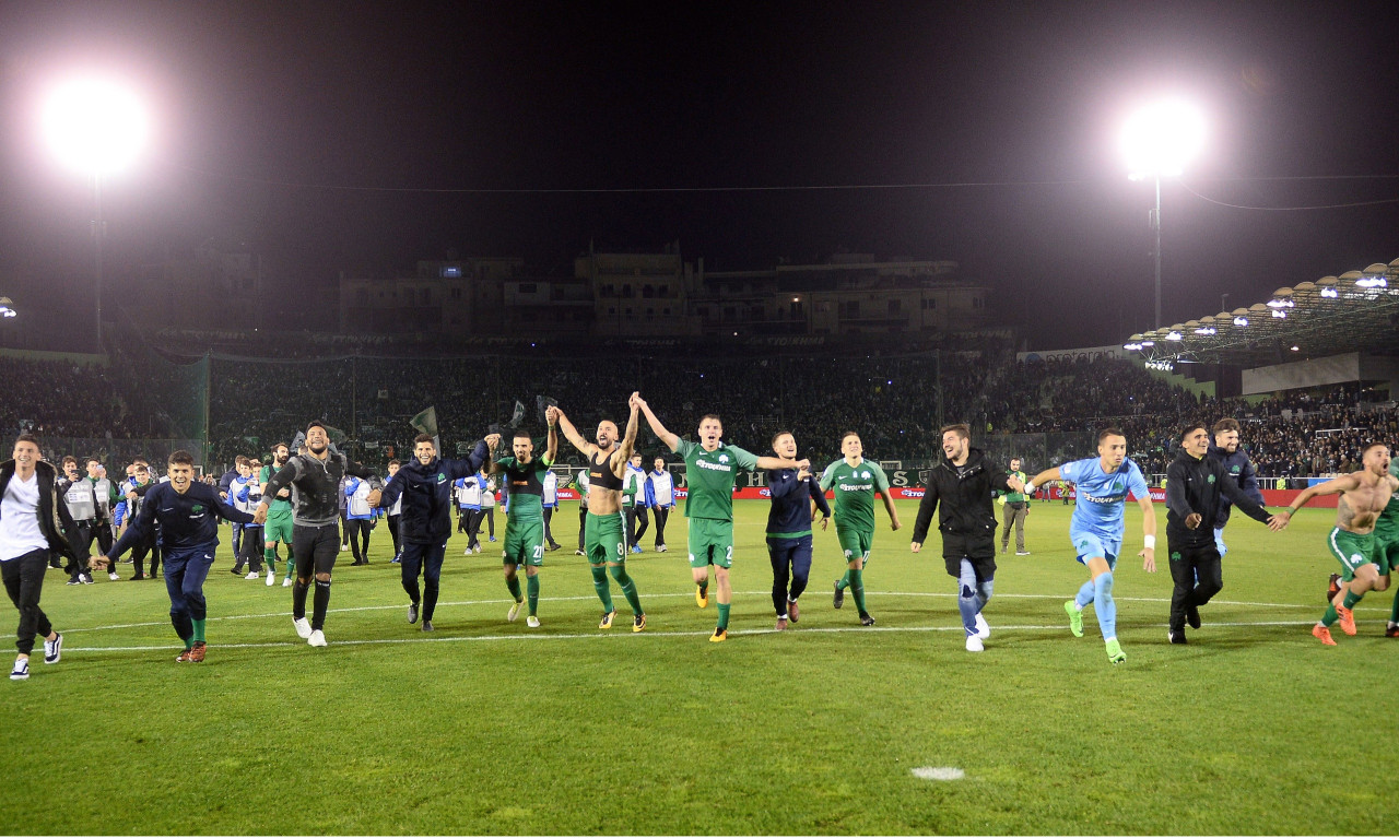 Παναθηναϊκός-Ολυμπιακός: Οι «τρελοί» πανηγυρισμοί μετά τον «πράσινο» θρίαμβο! (pics)