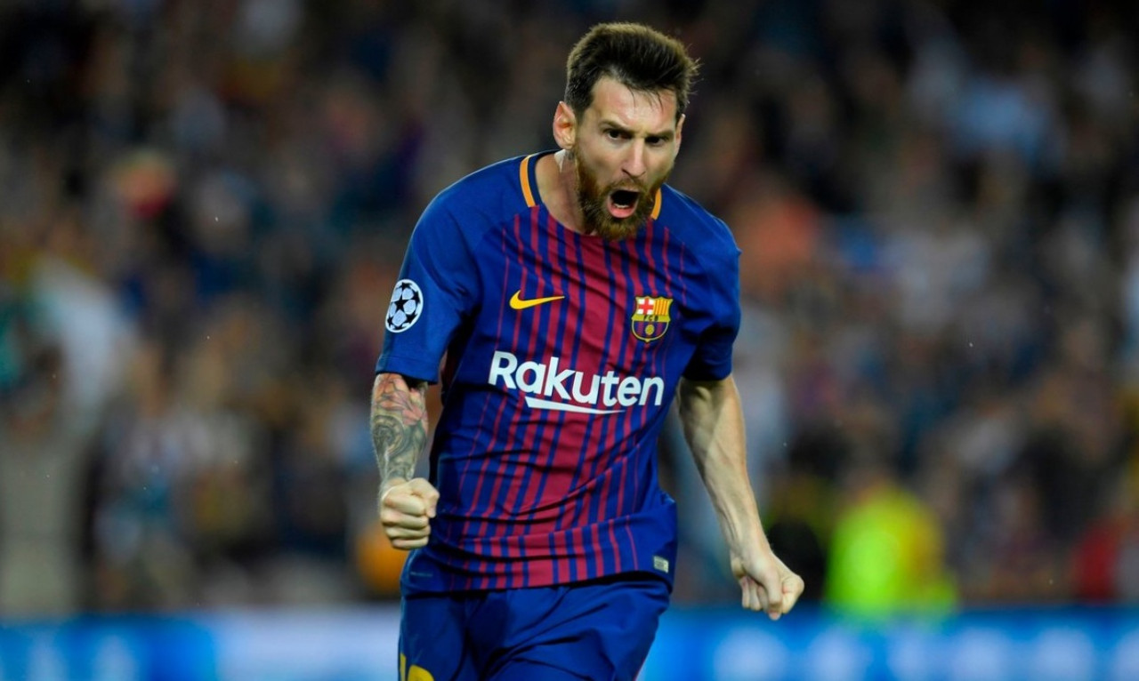 Ο Μέσι κάνει πλάκα στην Ρεάλ μαζί με τον γιο του! (pic)