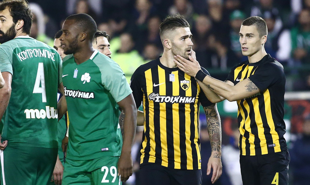 Παναθηναϊκός - ΑΕΚ 1-1: Έσωσε την παρτίδα με Λιβάγια σε νεκρό χρόνο