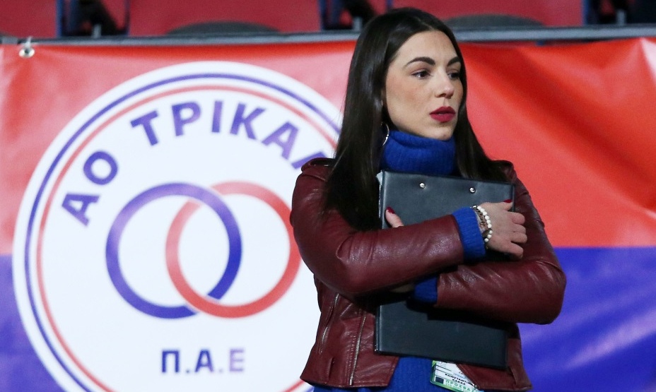 Μελαχρινή-βόμβα στο Τρίκαλα-ΠΑΟΚ! (photo)