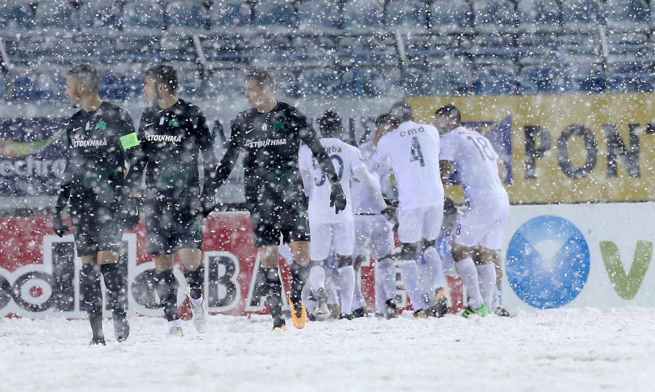 Λαμία-Παναθηναϊκός 4-1: Τον «βούλιαξαν» στο χιόνι!