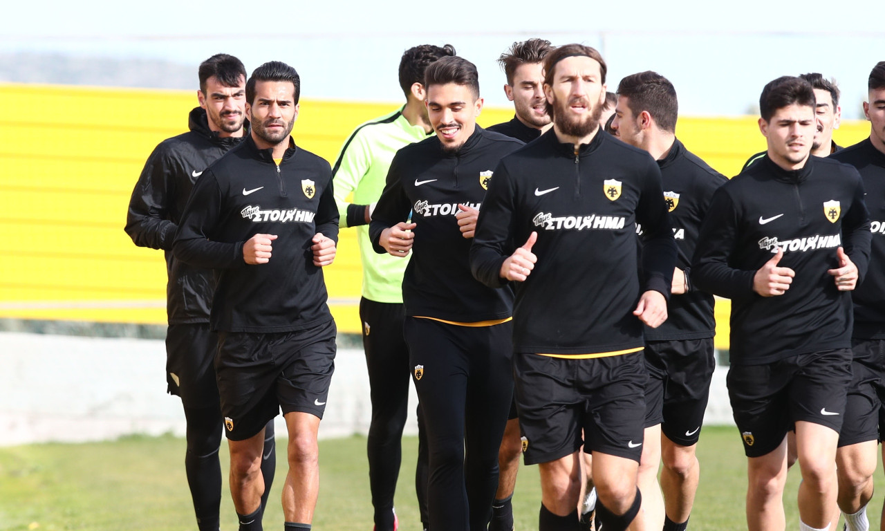 ΑΕΚ: Καρέ απουσιών στην τελευταία προπόνηση