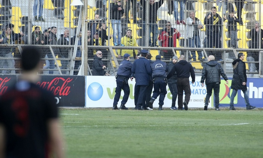Χαμός στο Άρης-Απόλλων Πόντου - «Ξύλο» στα αποδυτήρια και σπασμένο πόδι (photos)