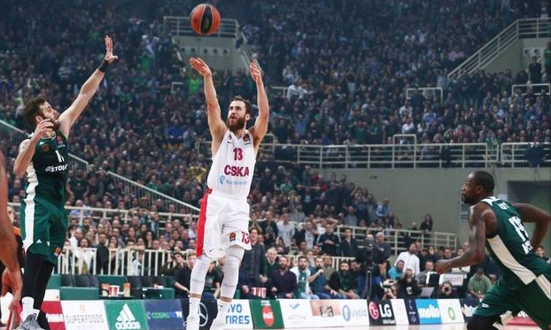 Το τρίποντο που έκρινε το Παναθηναϊκός Superfoods – ΤΣΣΚΑ Μόσχας (video)