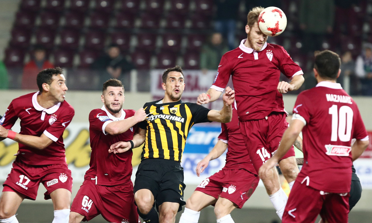 ΑΕΛ-ΑΕΚ: Η ένταση ανάμεσα σε Αραούχο και Φατιόν που έβαλε… φωτιά στο AEL FC ARENA (photos)