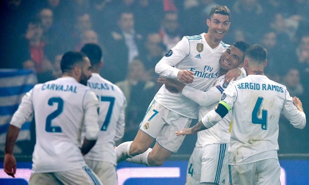 Ρεάλ Μαδρίτης: Οι πανηγυρισμοί στα αποδυτήρια για την πρόκριση (video)