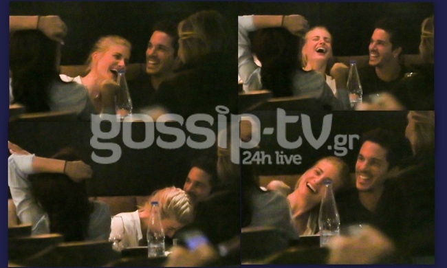 Οικονομόπουλος- Αραβανή: Η έξοδος με φίλους, τα γέλια και οι τρυφερές στιγμές