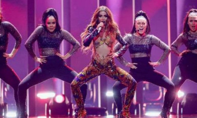 Eurovision 2018: Και όμως! Η Ελένη Φουρέιρα είχε «κατέβει» στον διαγωνισμό με τα ελληνικά χρώματα!