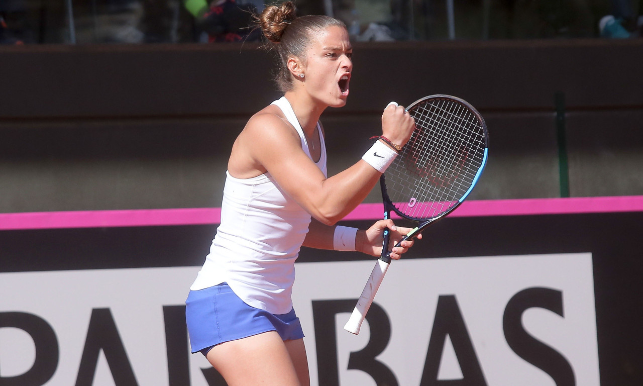 Θρίαμβος της Σάκκαρη στο Όπεν της Ρώμης