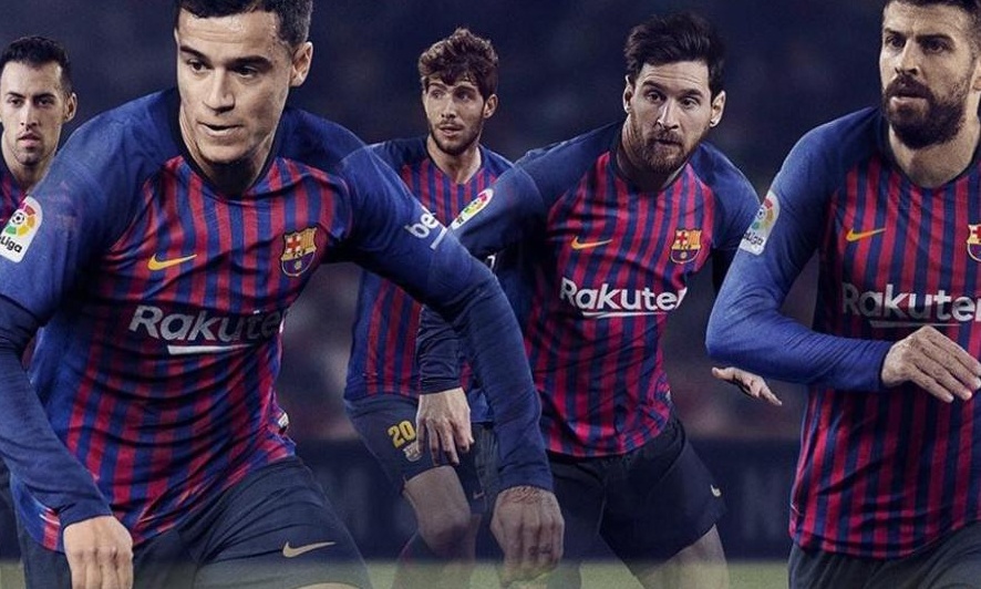 Παρουσίαση-έπος: Με drone και δύτες η νέα φανέλα της Μπαρτσελόνα (videos, photo)