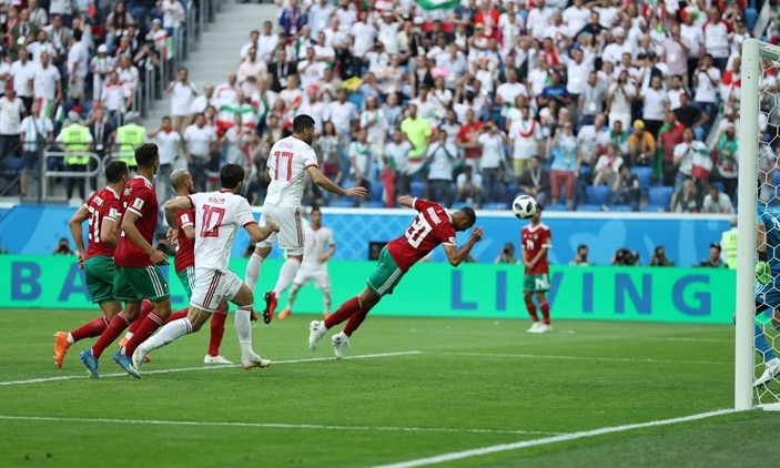 Παγκόσμιο Κύπελλο Ποδοσφαίρου 2018: Μαρόκο-Ιράν 0-1