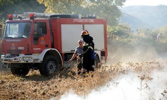 Ο χάρτης πρόβλεψης κινδύνου πυρκαγιάς για την Τετάρτη 18/7 (photo)