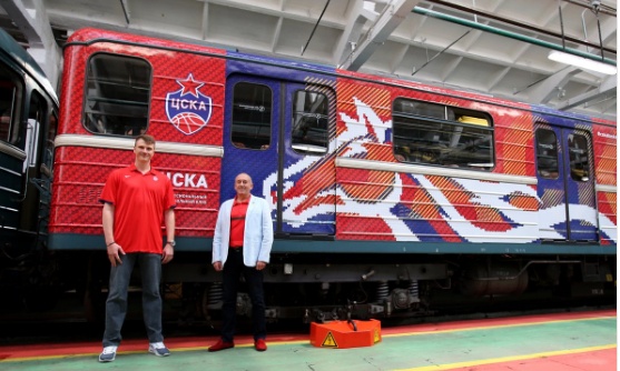 Η ΤΣΣΚΑ έγινε τρένο! (video)