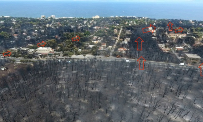 Έρευνα: Έτσι φτάσαμε στην εθνική τραγωδία στο Μάτι - Οι πέντε βασικές αιτίες