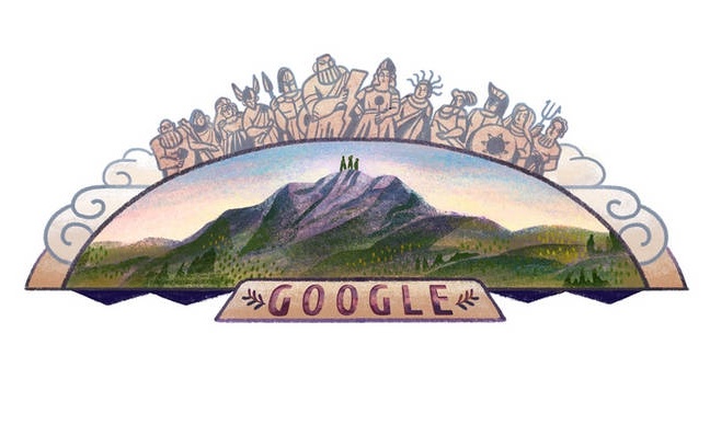 Όλυμπος: Γιατί η Google αφιερώνει το σημερινό της doodle στο «μυθικό» ελληνικό βουνό