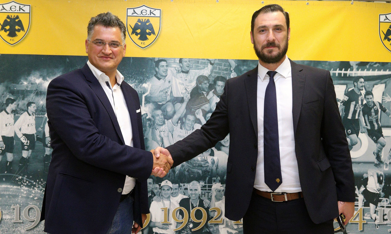 Μαζί οι ηγεσίες της Nova και της ΠΑΕ ΑΕΚ