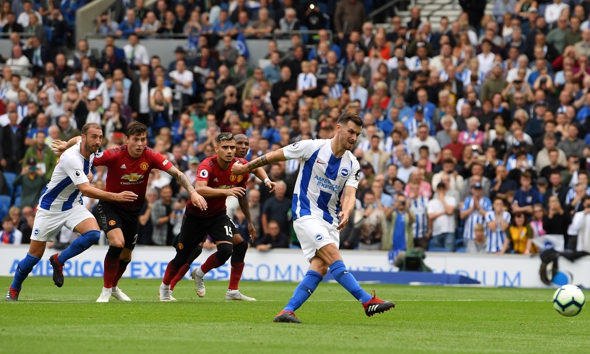 Σφαλιάρα Μπράιτον στην Μάντσεστερ Γιουνάιτεντ