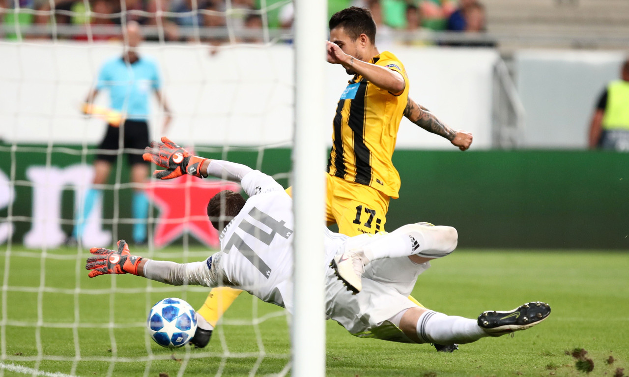 Το 0-1 της ΑΕΚ με Κλωναρίδη (video)