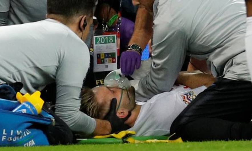 Ο σοκαριστικός τραυματισμός του Σο στο Αγγλία-Ισπανία (video)