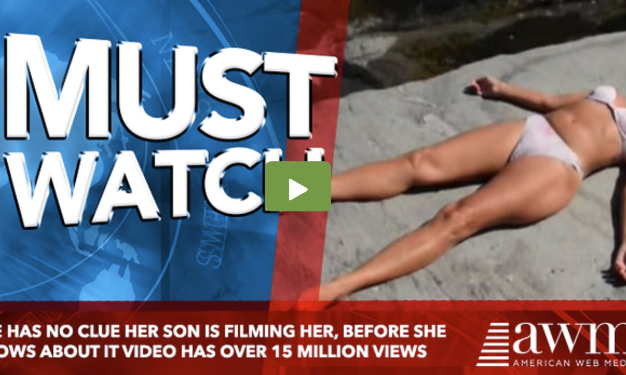 Την βιντεοσκοπούσε ο γιος της - Όταν είδε το βίντεο στο διαδίκτυο, είχε 15 εκατ. προβολές (video)