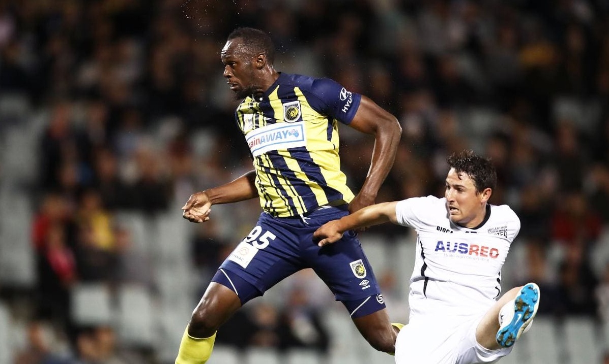 Τα πρώτα γκολ του Γιουσέιν Μπολτ στην Αυστραλία (video)