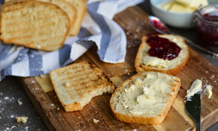 Σπιτικό ψωμί του τόστ