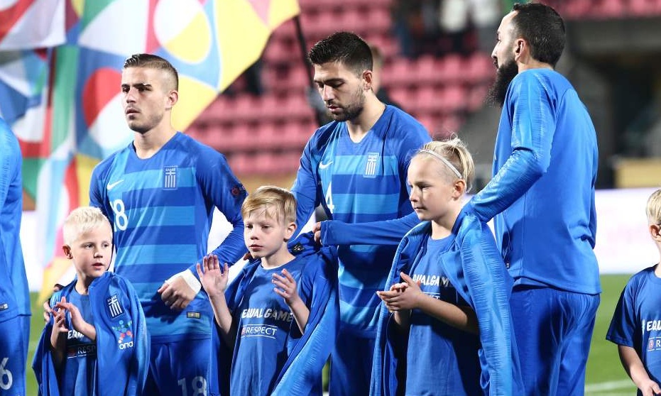 Φινλανδία-Ελλάδα: Κι όμως η καλύτερη στιγμή του αγώνα έγινε πριν την σέντρα! (photos)