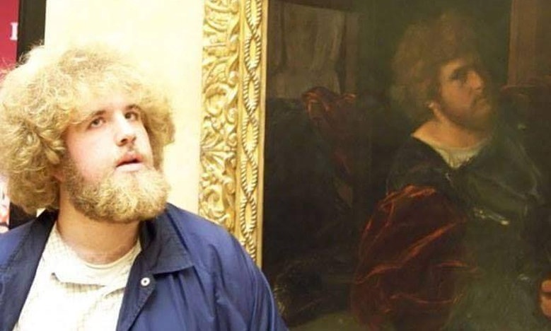 Η αμήχανη στιγμή που βλέπεις το πρόσωπό σου σε γνωστά έργα τέχνης (photos)