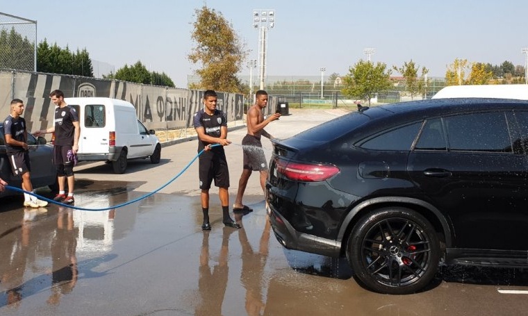 ΠΑΟΚ: Παιχνίδια και… χαμένα στοιχήματα στην προπόνηση! (photo & video)