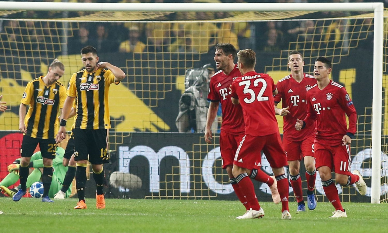 ΑΕΚ-Μπάγερν Μονάχου 0-2 (τελικό)