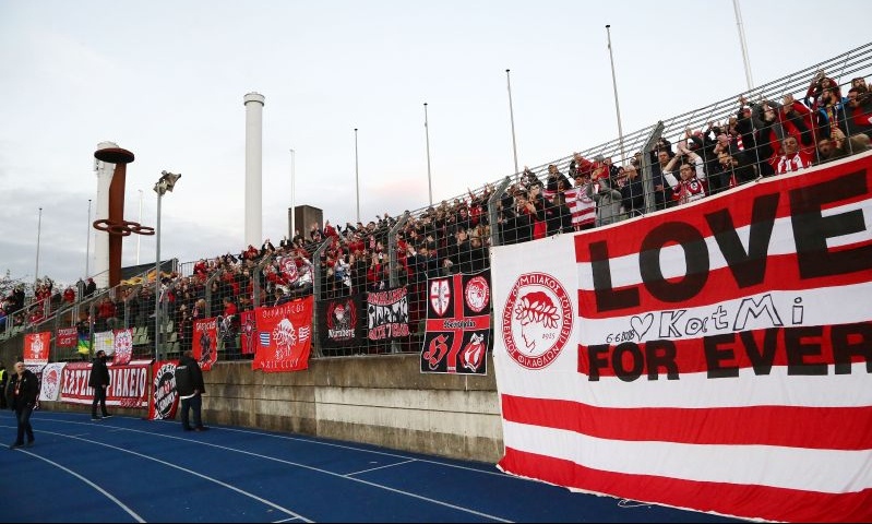 Ντουντελάνζ - Ολυμπιακός: Η «ερυθρόλευκη»… κατάληψη (photos)