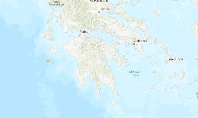 Σεισμός - Ζάκυνθος: Μεγαλύτερος σε μέγεθος λένε οι Αμερικανοί!