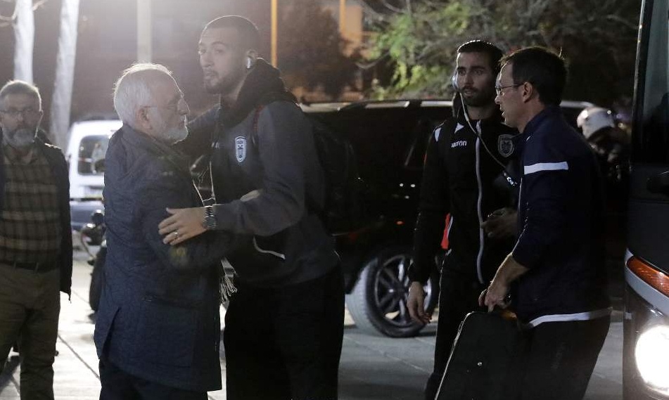 ΠΑΟΚ-Παναθηναϊκός: Υποδοχή από Ιβάν και ιδιαίτερο τετ α τετ με Ουάρντα (photos)