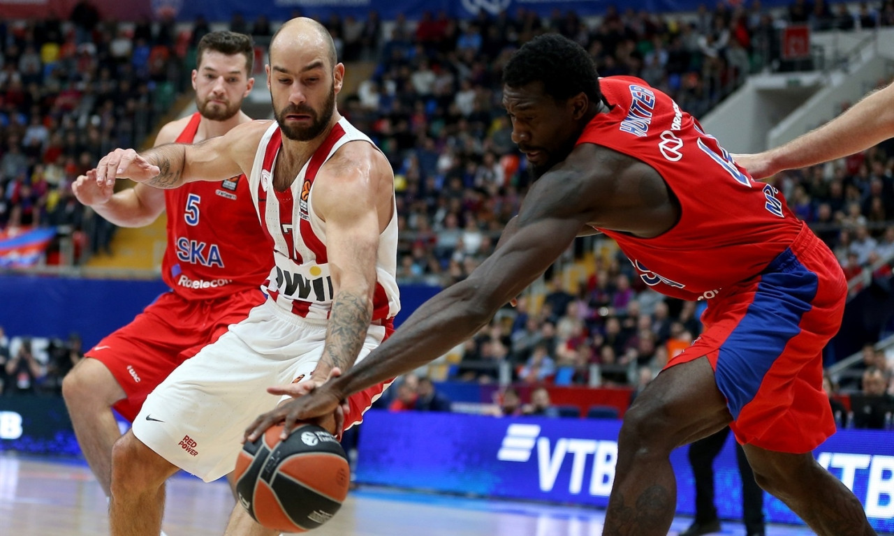 ΤΣΣΚΑ Μ.-Ολυμπιακός 69-65: Έχασε μεγάλη ευκαιρία στη Μόσχα!