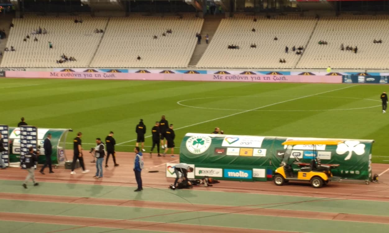 Παναθηναϊκός – ΑΕΚ: Έφτασαν στο ΟΑΚΑ οι «κιτρινόμαυροι» (video)