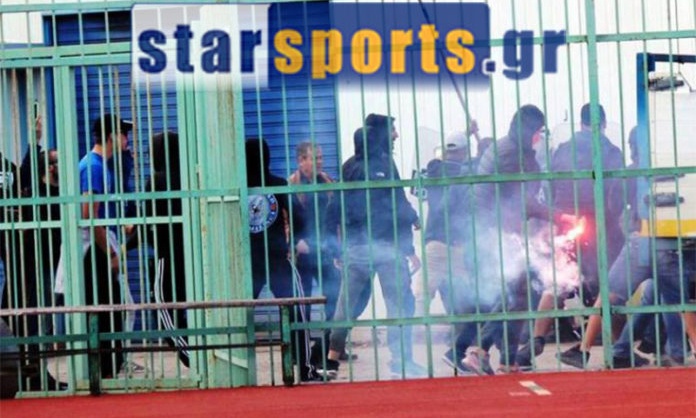 Γ’ Εθνική: Πώς έγιναν τα επεισόδια στη Χαλκίδα (video)