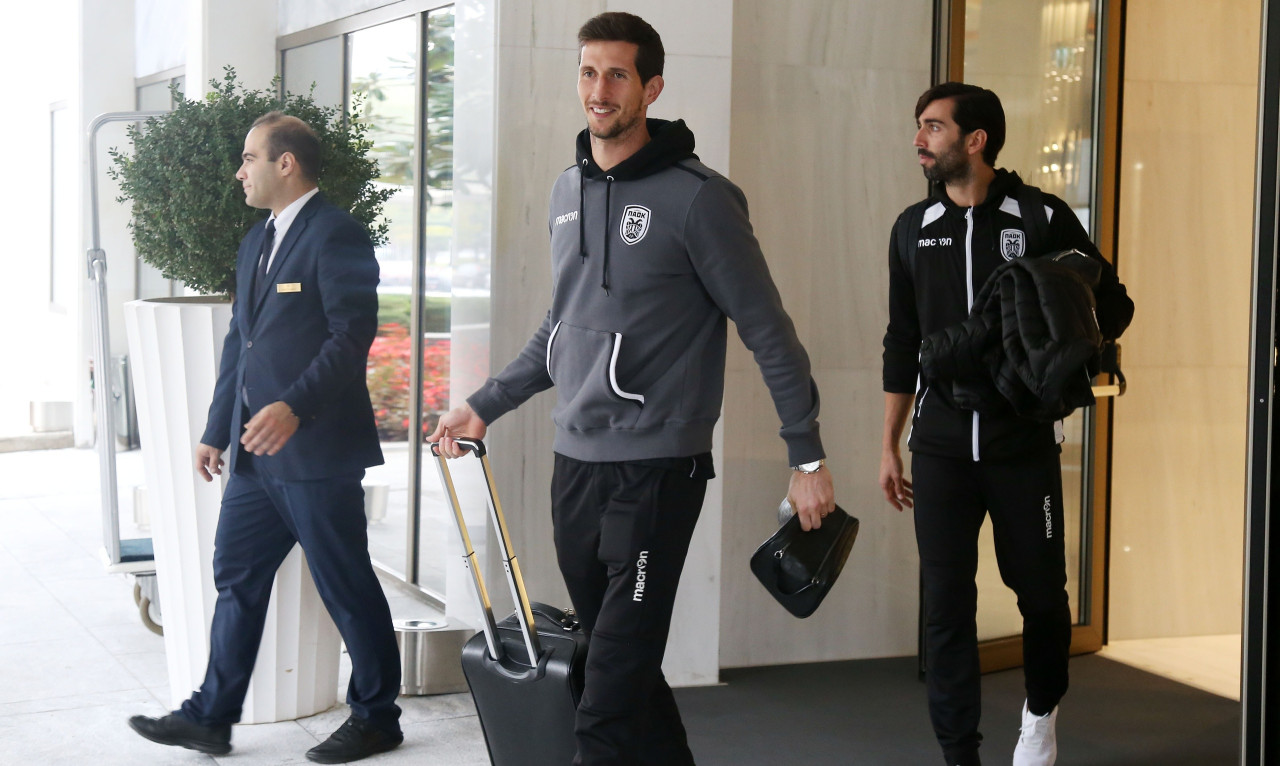 ΠΑΟΚ: Αναχώρησε για Βουδαπέστη (photos)