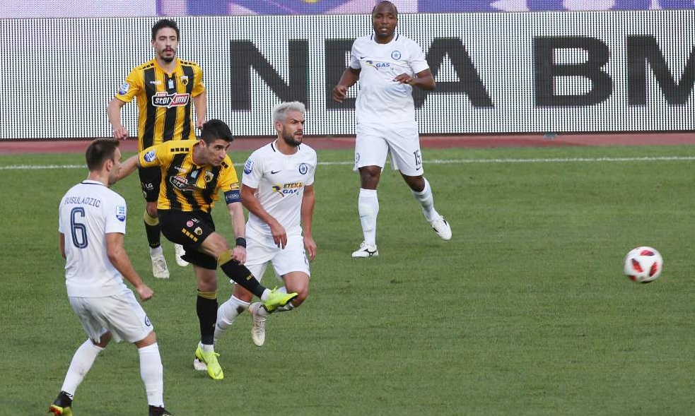 ΑΕΚ-Ατρόμητος: H τρελή φάση με το δοκάρι του Μάνταλου που άναψε «φωτιές» στο ΟΑΚΑ (photos)